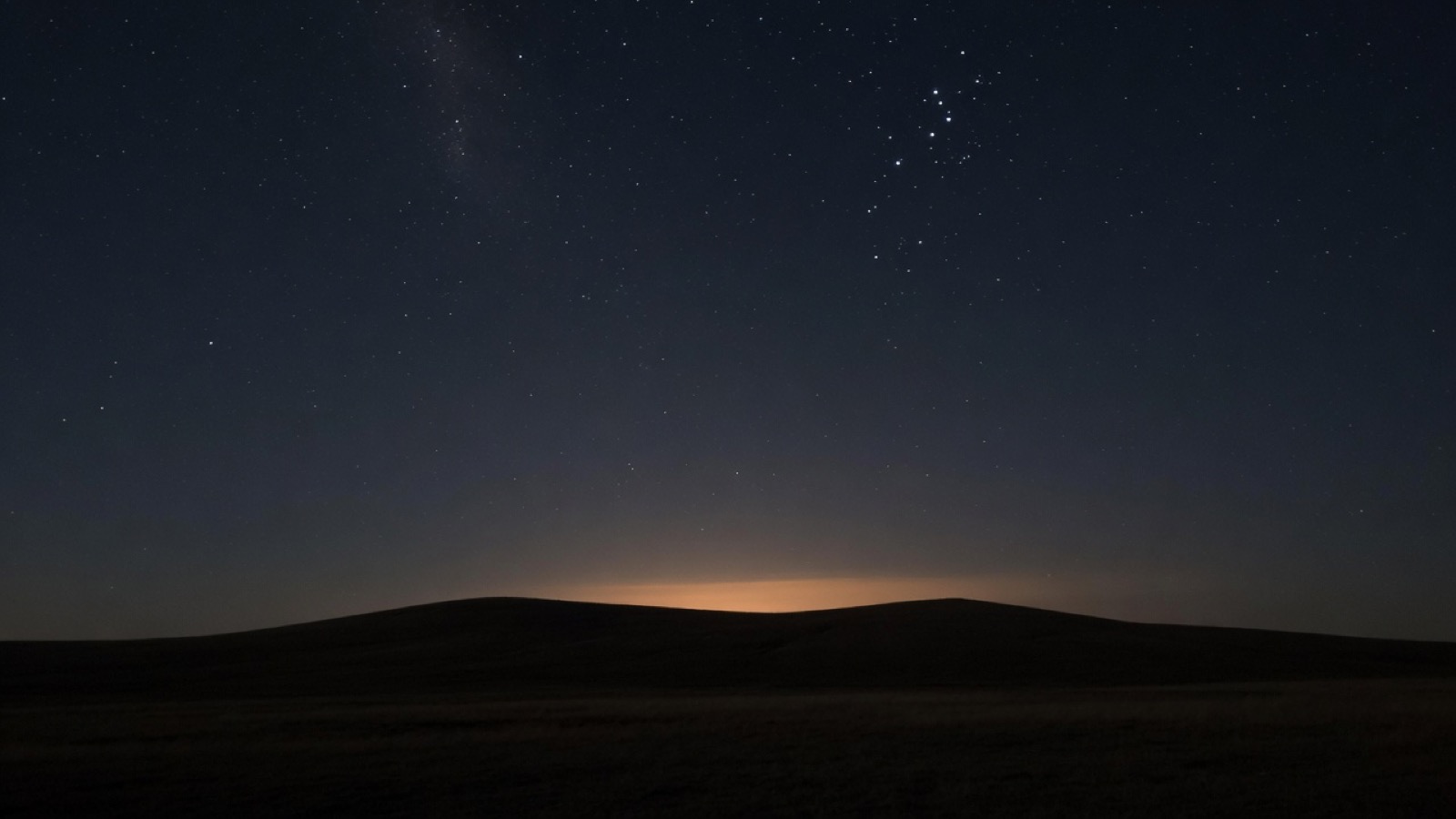Quiet dark horizon
